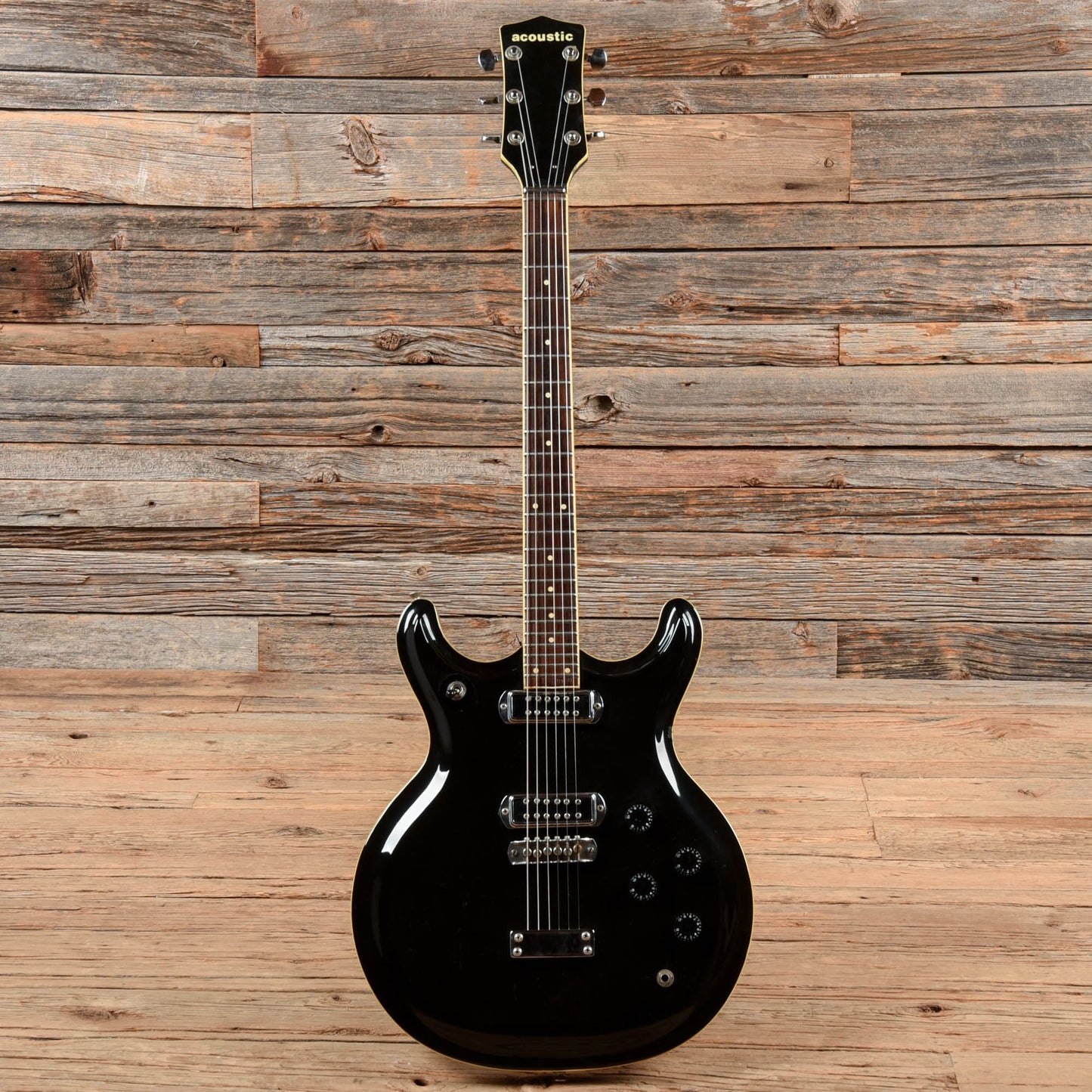 Acoustic Black Widow Black 1972 Electric Guitars / Solid Body