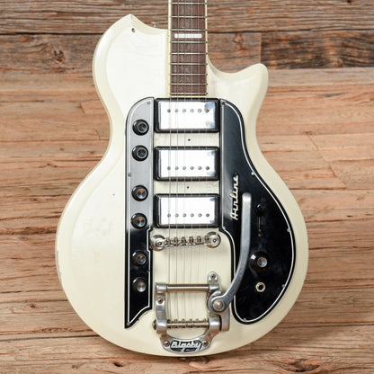 Airline Town & Country White 1960s Electric Guitars / Solid Body