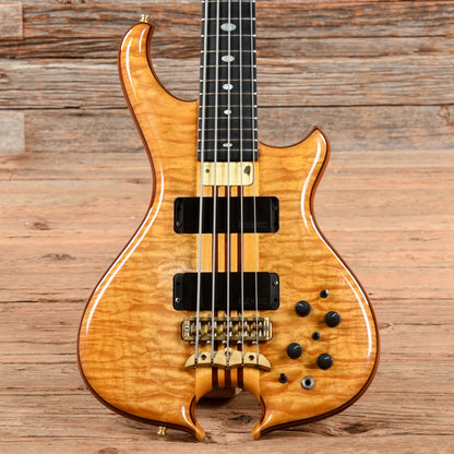 Alembic Mark King Deluxe V Natural 2004 Bass Guitars / 5-String or More