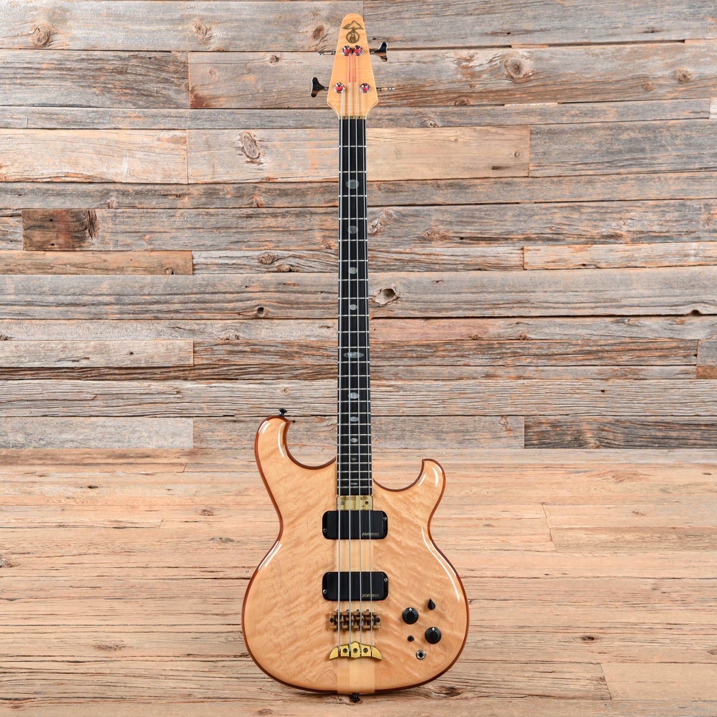 Alembic Spoiler 4 Natural Maple 1987 Bass Guitars / Short Scale