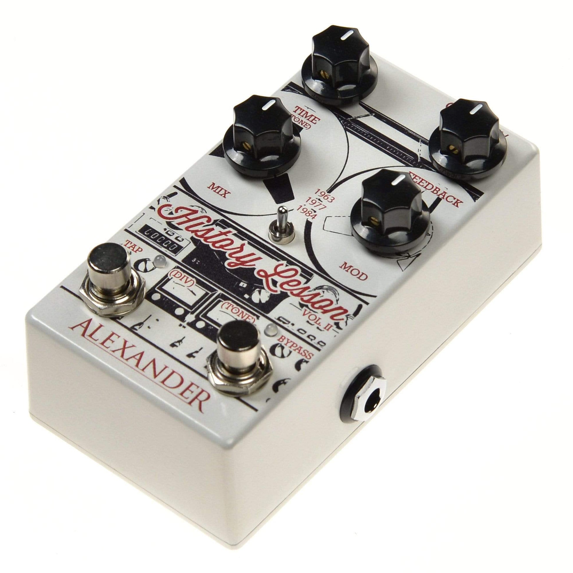 Alexander Pedals History Lesson Tap Tempo Delay v2 Effects and Pedals / Delay