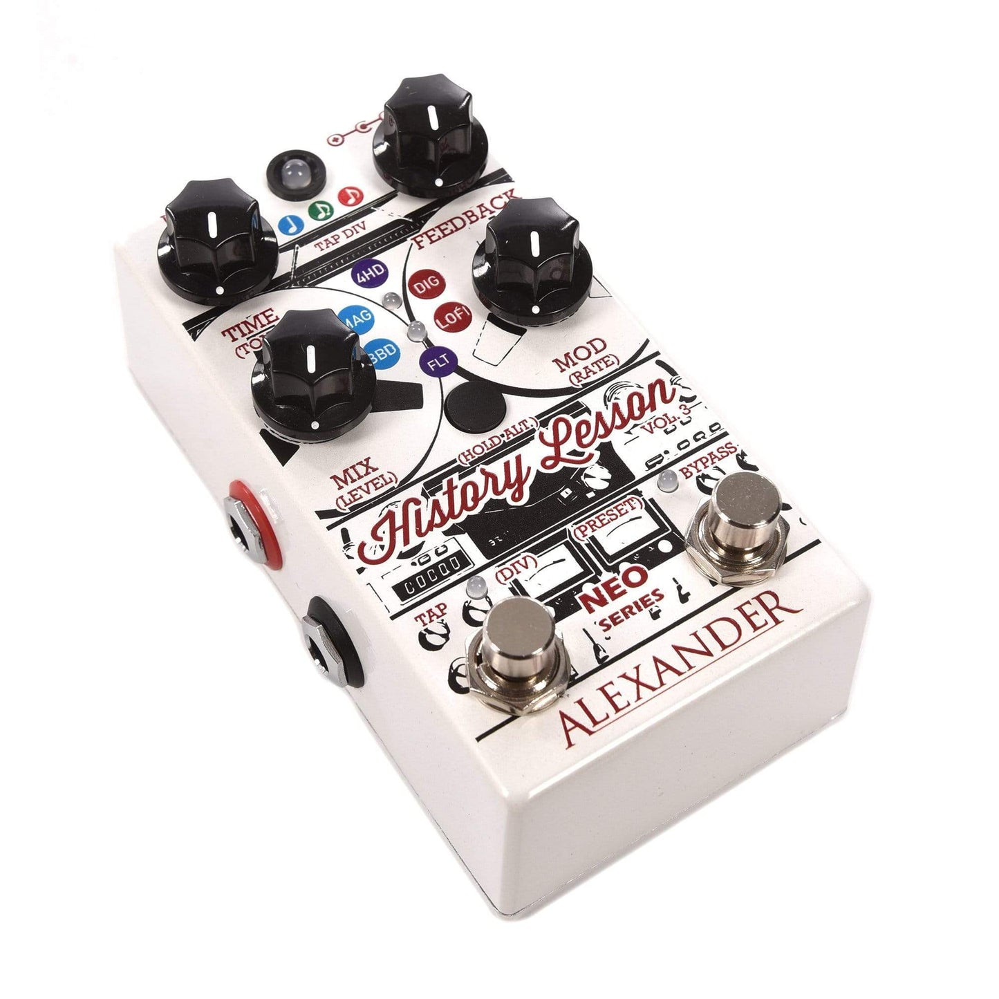 Alexander Pedals History Lesson Tap Tempo Delay v3 Effects and Pedals / Delay