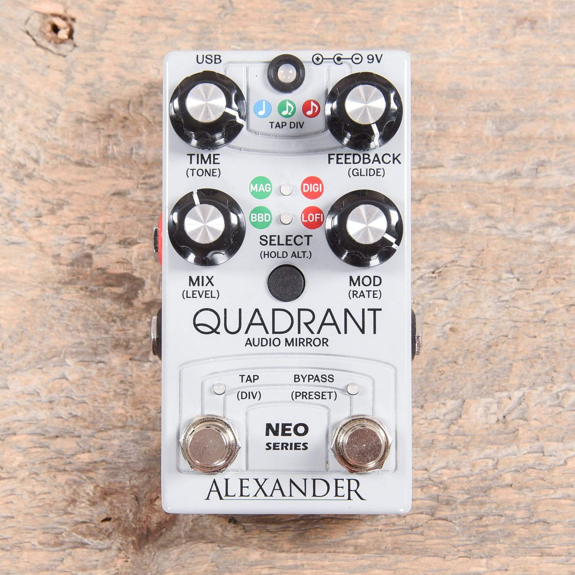 Alexander Pedals Quadrant Audio Mirror Effects and Pedals / Delay