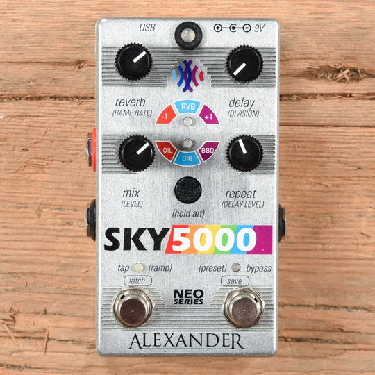 Alexander Pedals Sky 5000 Neo Series Delay Effects and Pedals / Delay