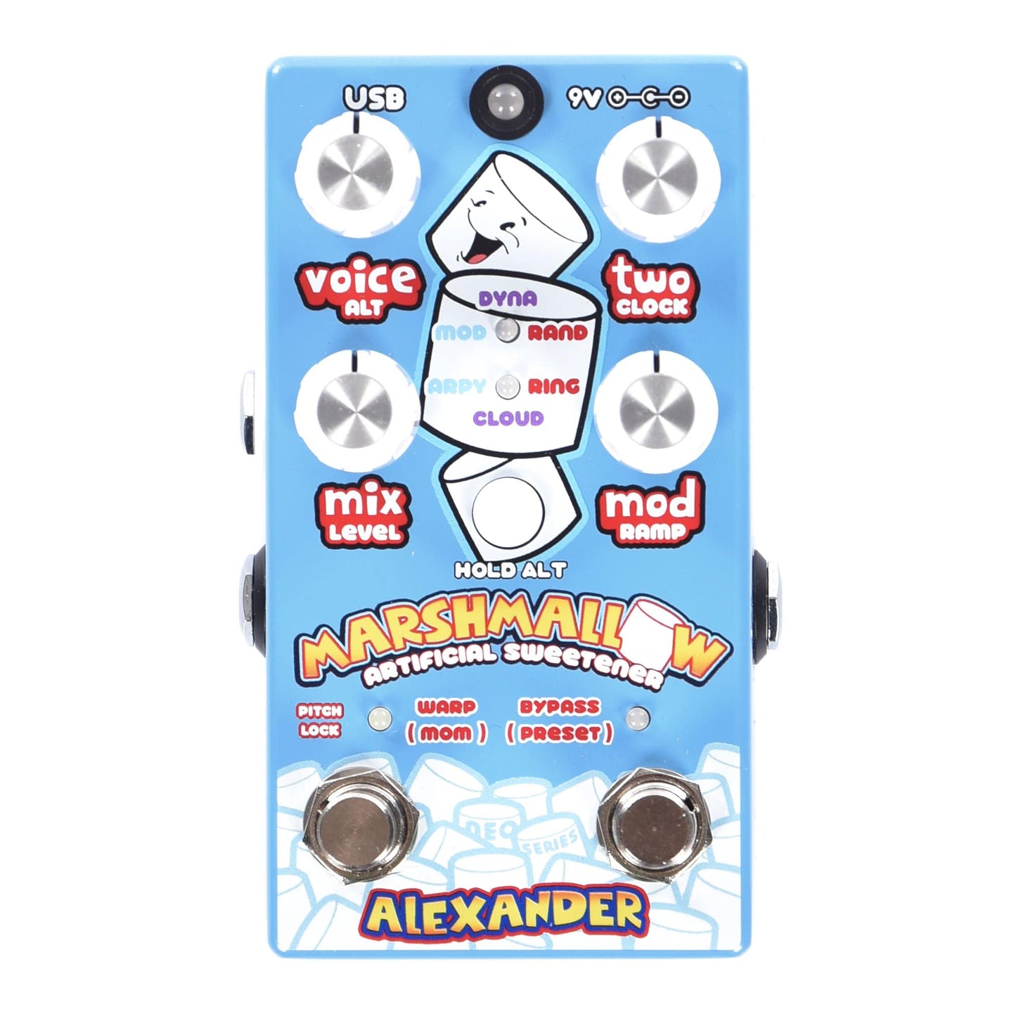 Alexander Pedals Marshmallow Artificial Sweetener Pitch Shifter Effects and Pedals / Octave and Pitch