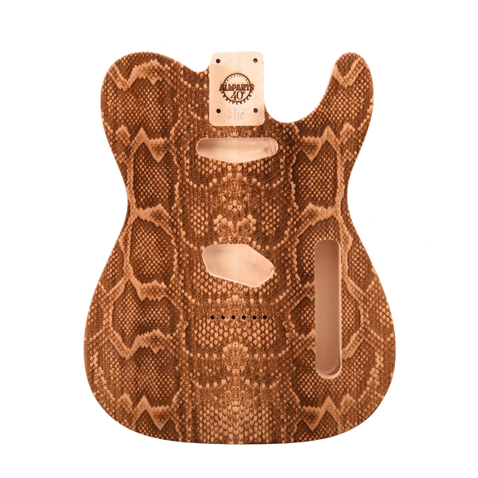 Allparts 40th Anniversary Limited Edition “Medusa” Replacement Body for Tele Parts / Guitar Bodies