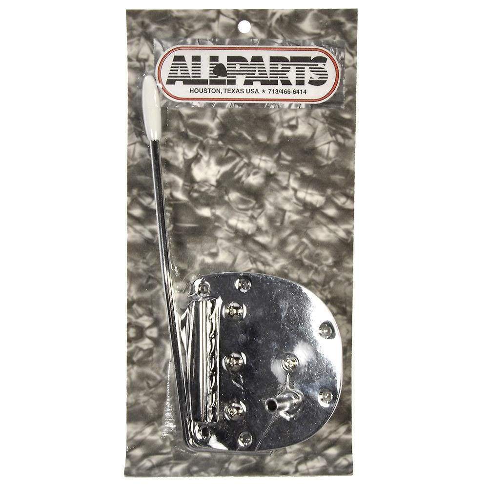 Allparts Jazzmaster/Jaguar Tremolo Tailpiece Chrome Parts / Guitar Parts / Tailpieces