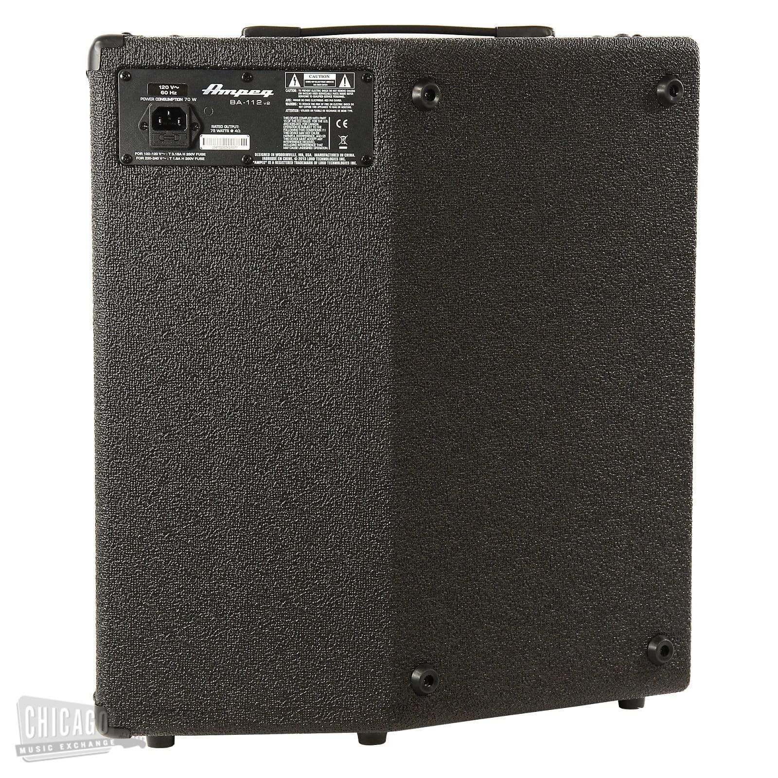 Ampeg BA-112 75W 1x12 Bass Combo Amplifier Amps / Bass Combos