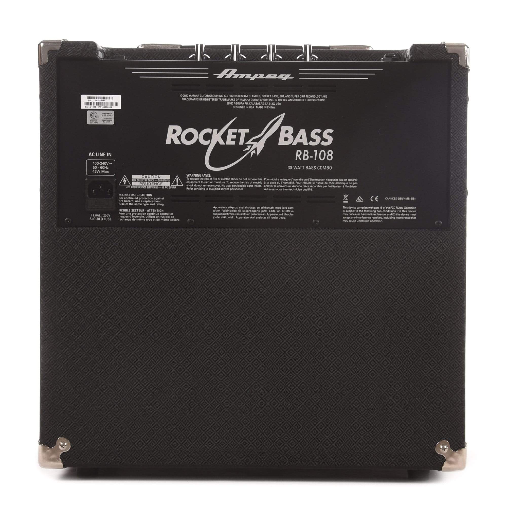 Ampeg Rocket Bass RB-108 30W 1x8