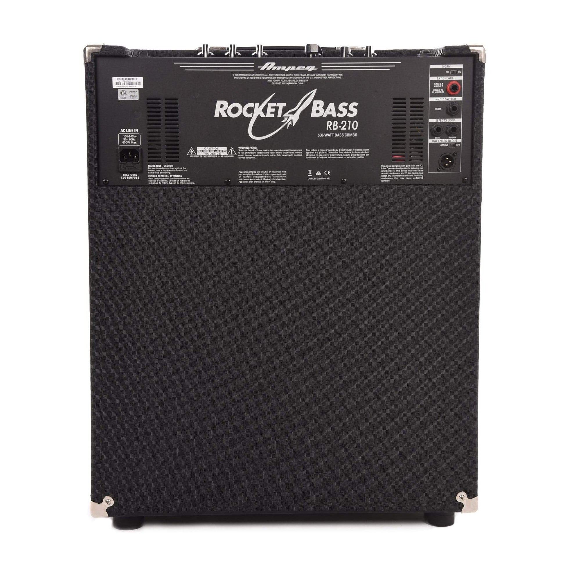 Ampeg Rocket Bass RB-210 500W 2x10" Bass Combo Amp Amps / Bass Combos