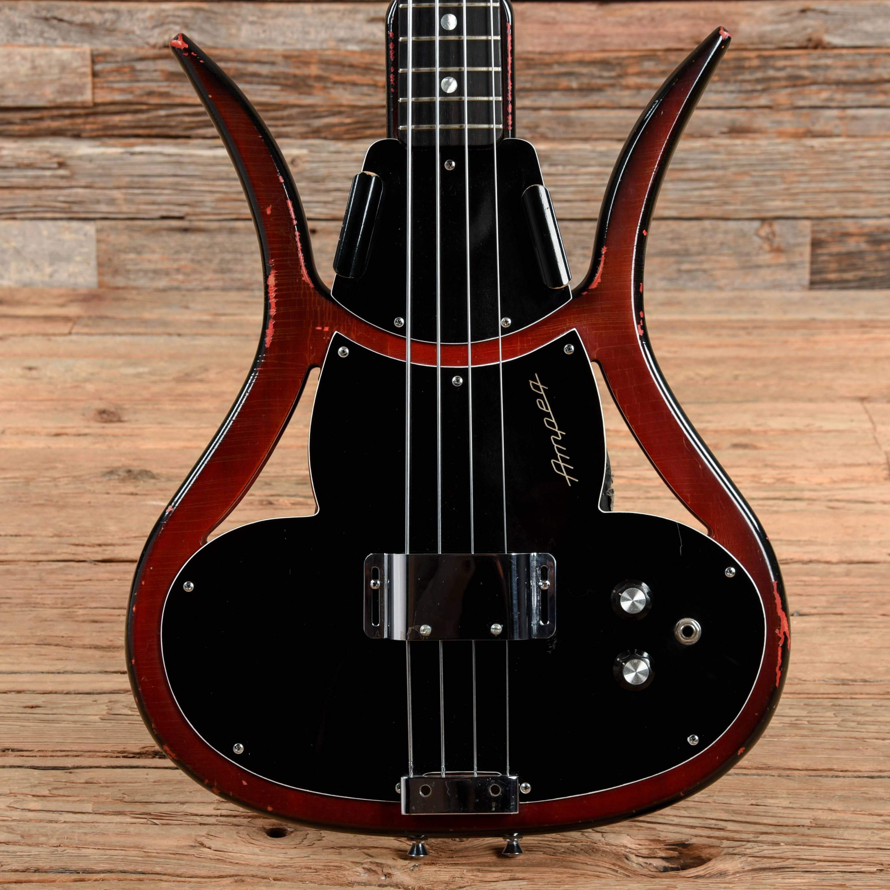 Ampeg ASB-1 Devil Bass Red Burst 1960s Bass Guitars / 4-String