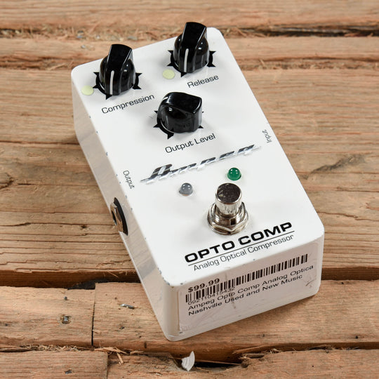 Ampeg Opto Comp Analog Compressor Effects and Pedals / Bass Pedals