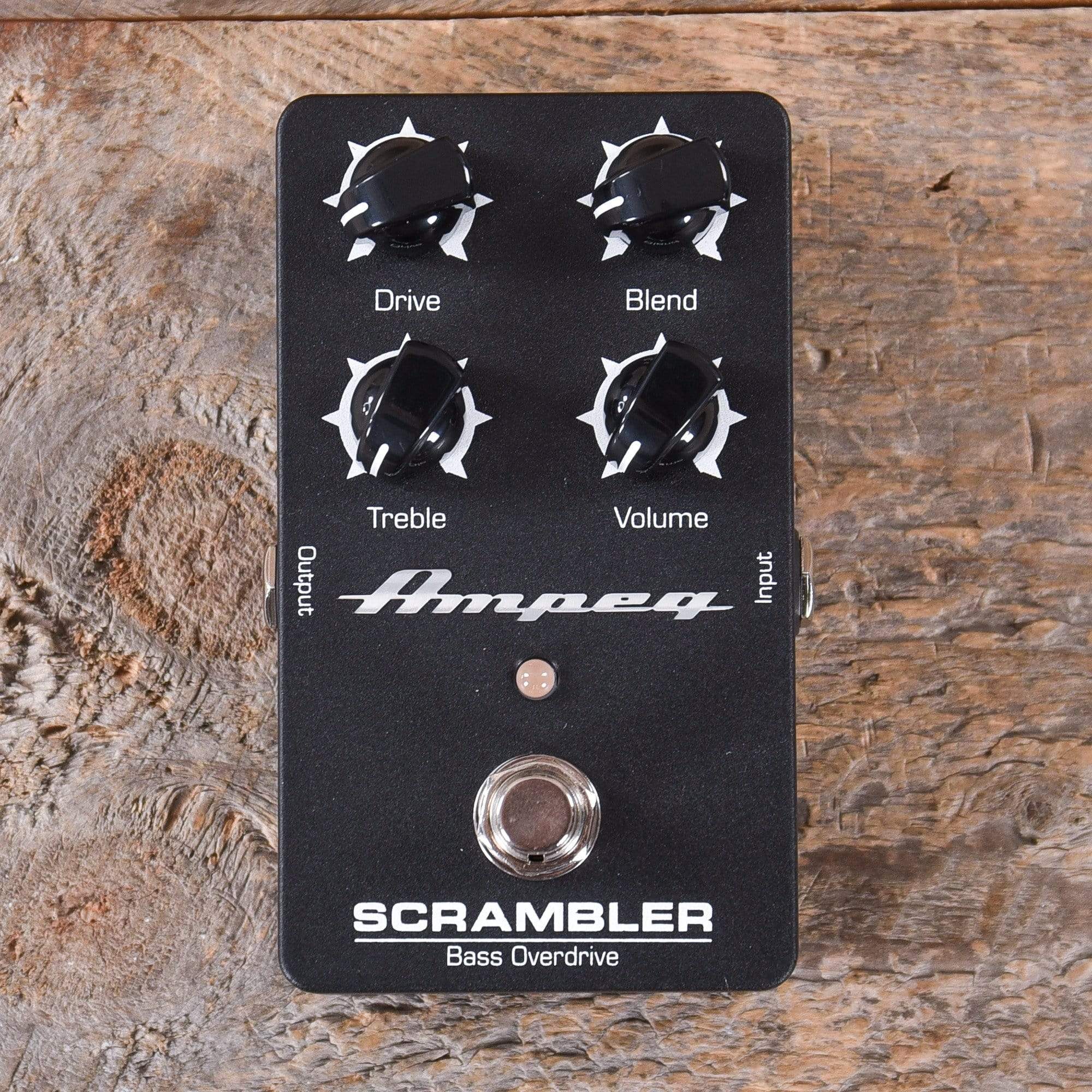 Ampeg Scrambler Bass Overdrive Pedal Effects and Pedals / Bass Pedals