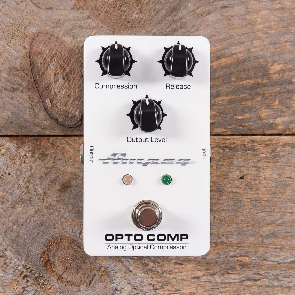 Ampeg Opto Comp Analog Optical Compressor Pedal – Chicago Music