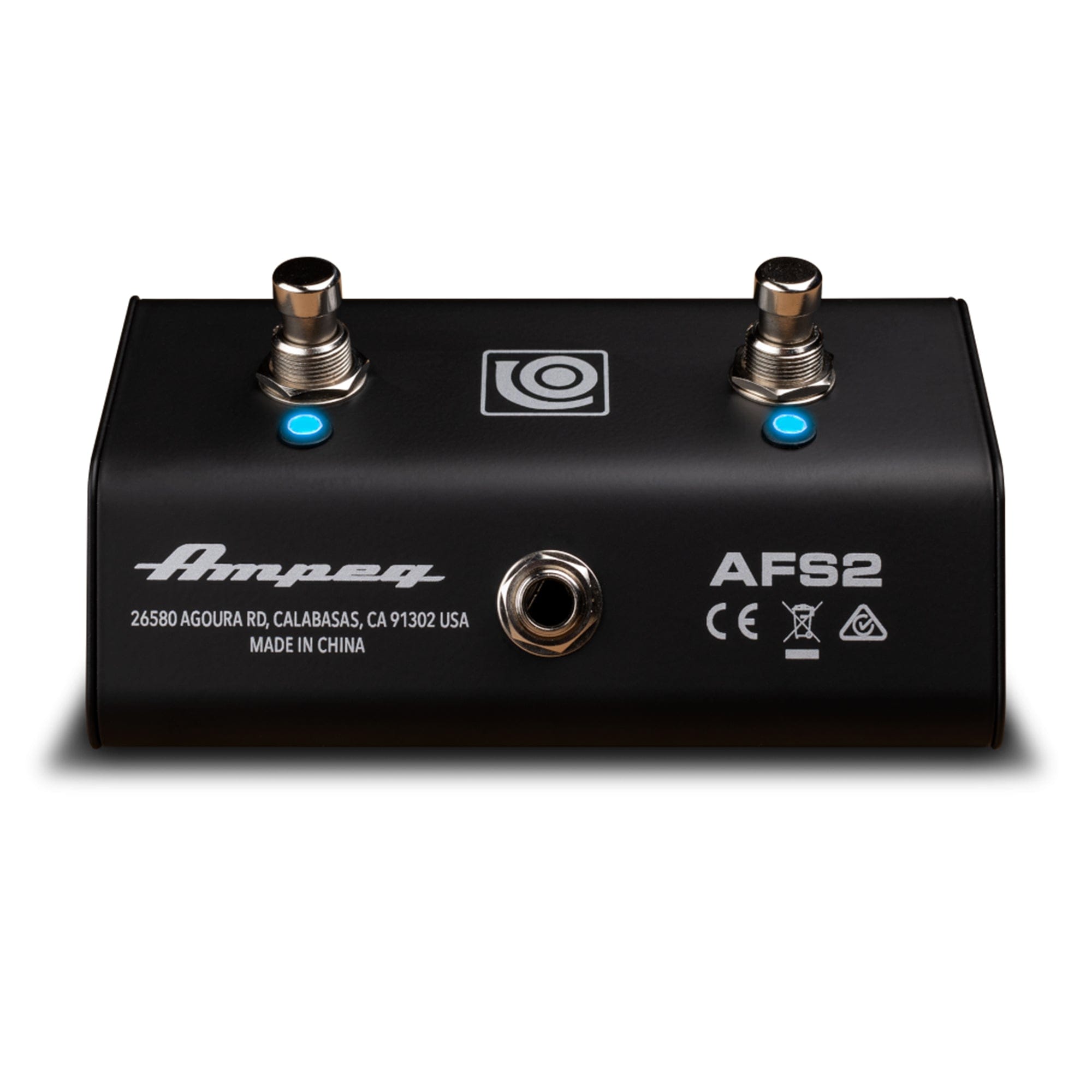 Ampeg AFS2 2-Button Amp Footswitch Effects and Pedals / Controllers, Volume and Expression