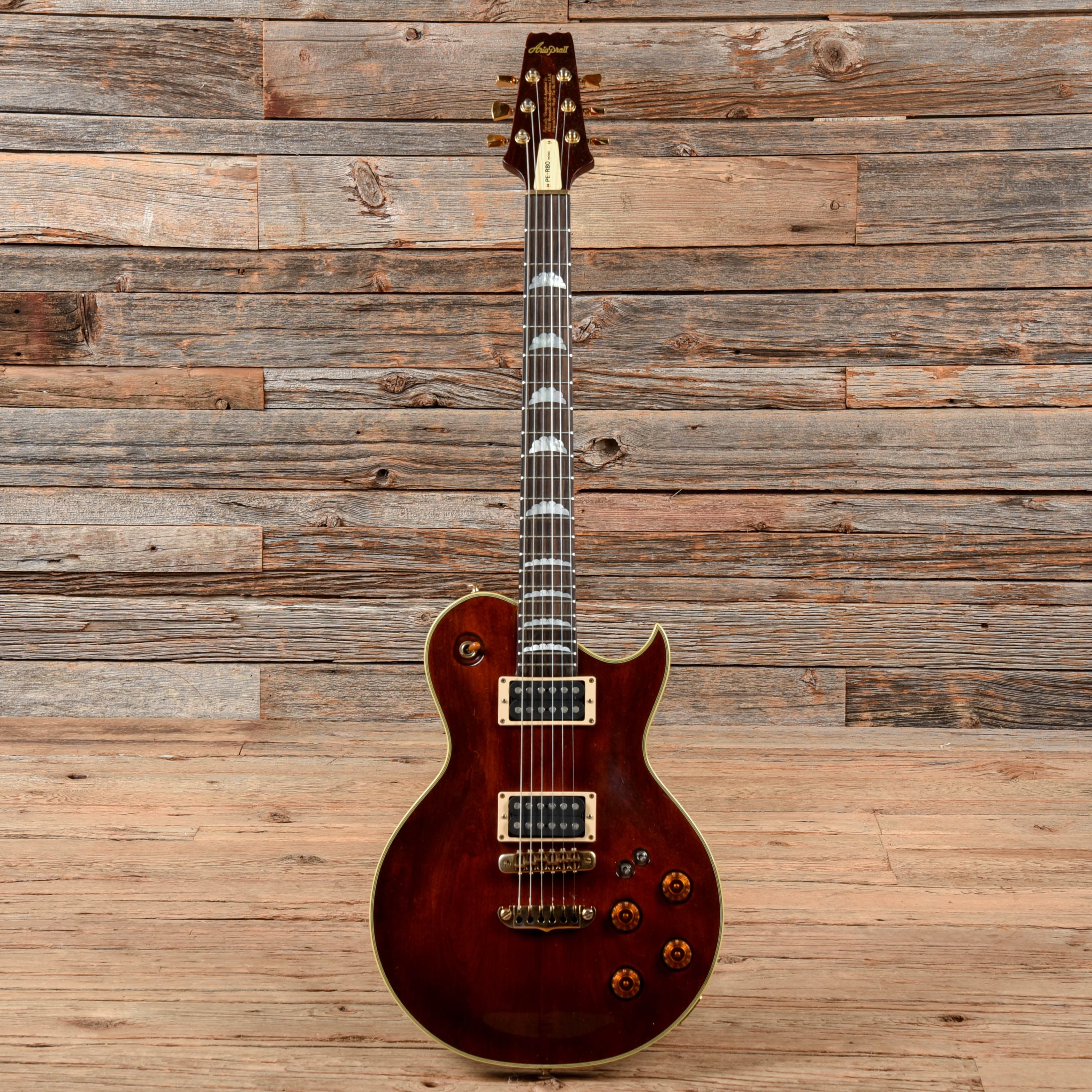 Aria Pro II PE-R80 Sunburst 1982 – Chicago Music Exchange