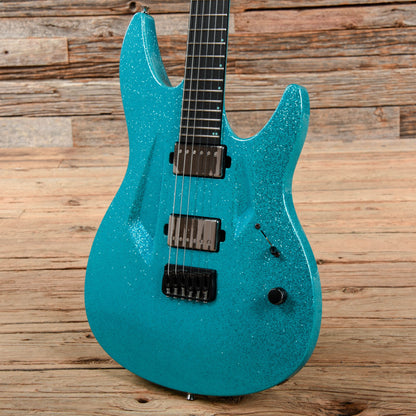 Aristides 060 Aqua Green Sparkle 2017 Electric Guitars / Solid Body