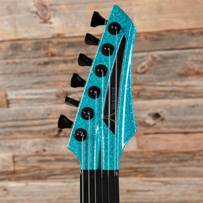 Aristides 060 Aqua Green Sparkle 2017 Electric Guitars / Solid Body