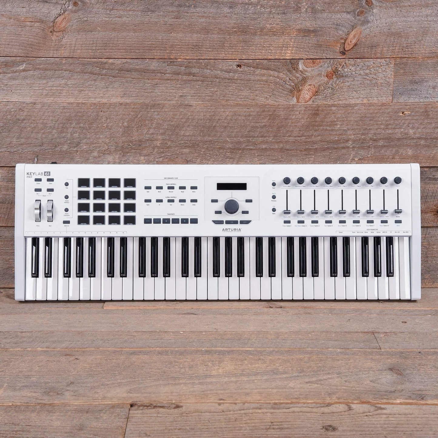 Arturia KeyLab MkII 61 Key White Keyboards and Synths / Controllers