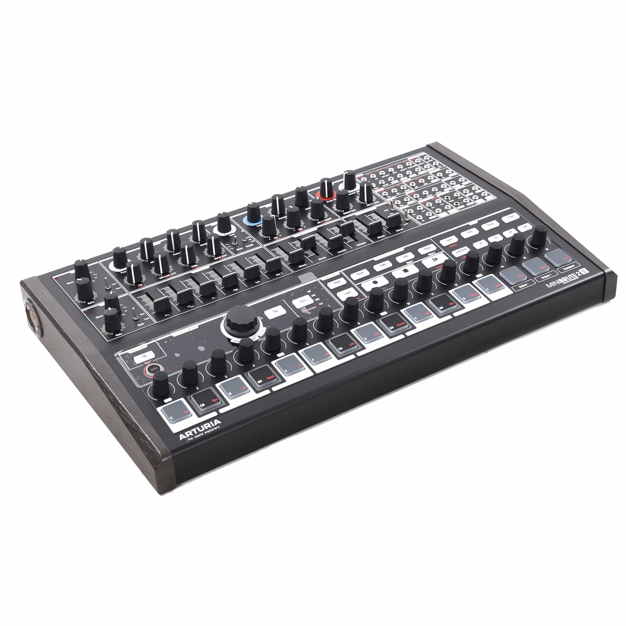 Arturia MiniBrute 2S Semi-Modular Sequence Machine Noir Edition