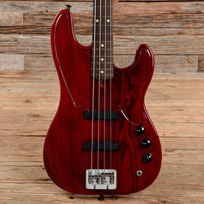 Atelier Z Guitar Works ZPO-4 Junior Trans Red Bass Guitars / Short Scale