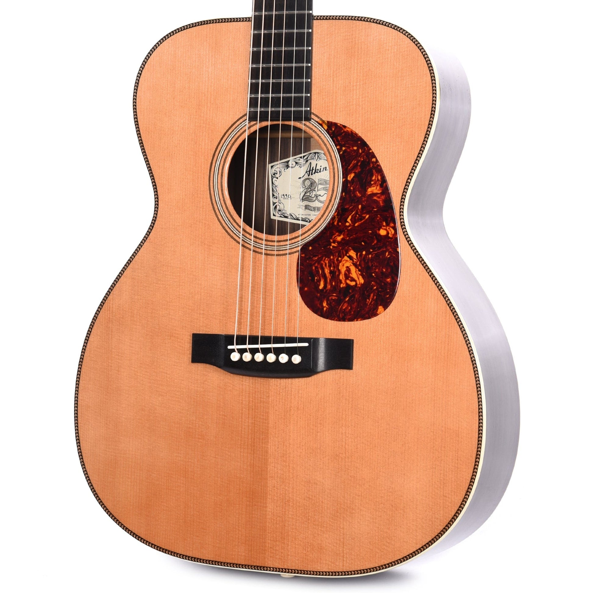 Atkin 00037 Aged Baked Sitka/Rosewood Natural Acoustic Guitars / OM and Auditorium