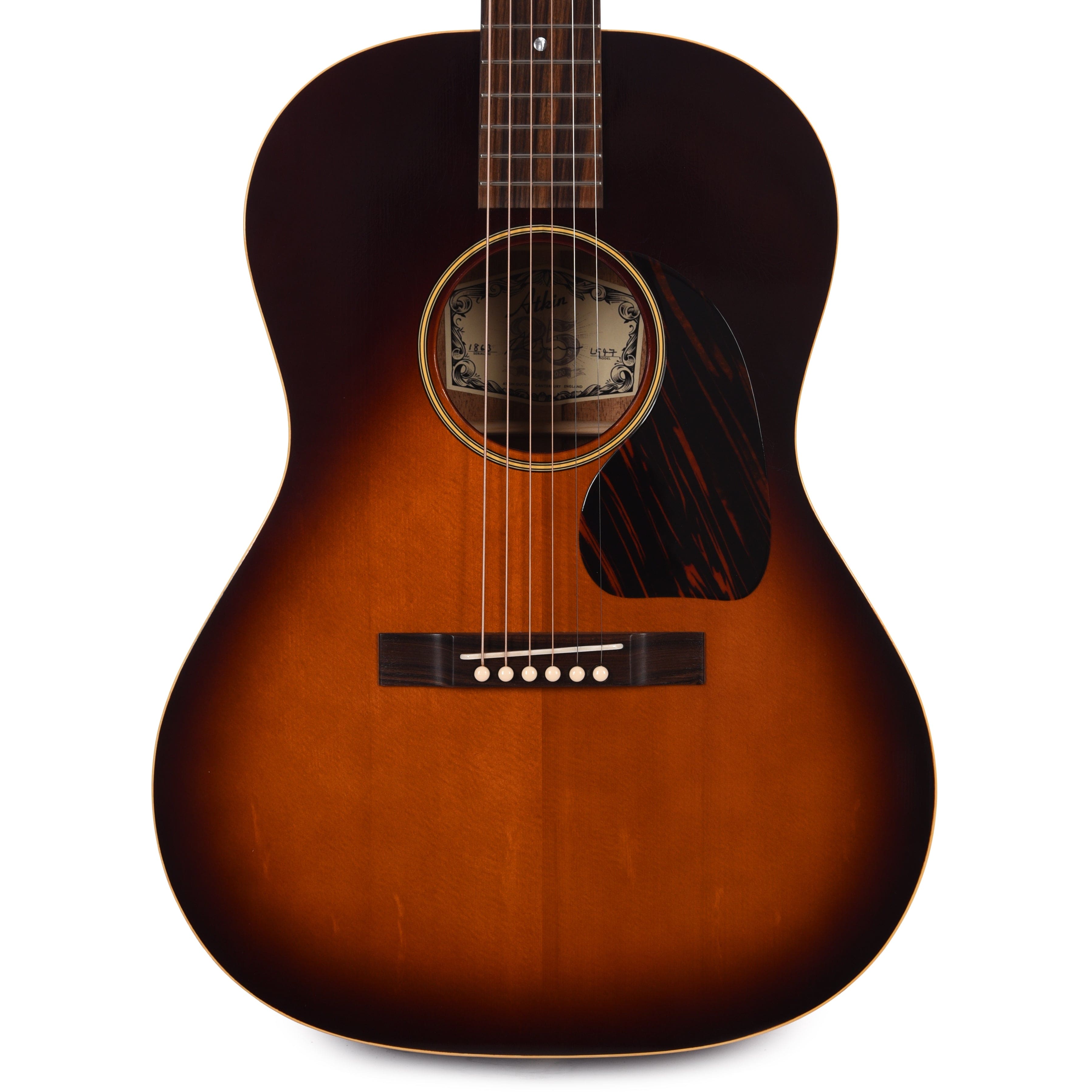 Atkin The Forty Seven Aged Baked Sitka/Mahogany Sunburst Acoustic Guitars / Parlor