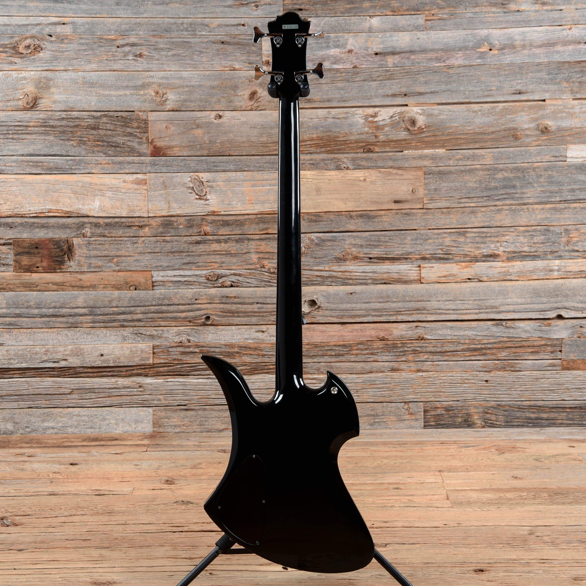 B.C. Rich NJ Series Mockingbird Bass Black 1983 Bass Guitars / 4-String