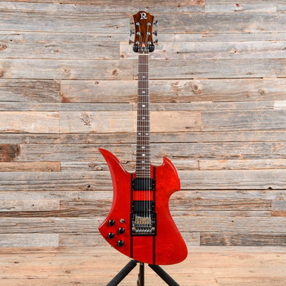 B.C. Rich Mockingbird Red 1983 LEFTY Electric Guitars / Solid Body