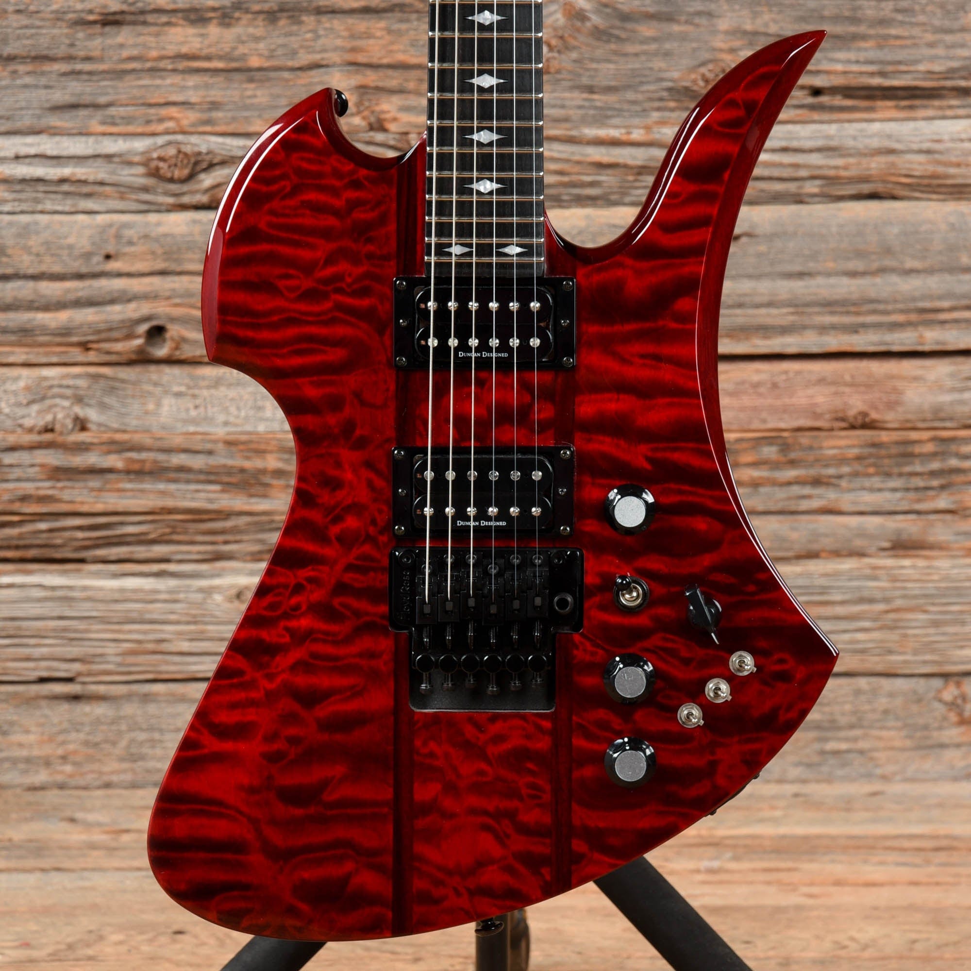 B.C. Rich Mockingbird ST Transparent Red 2012 – Chicago Music Exchange