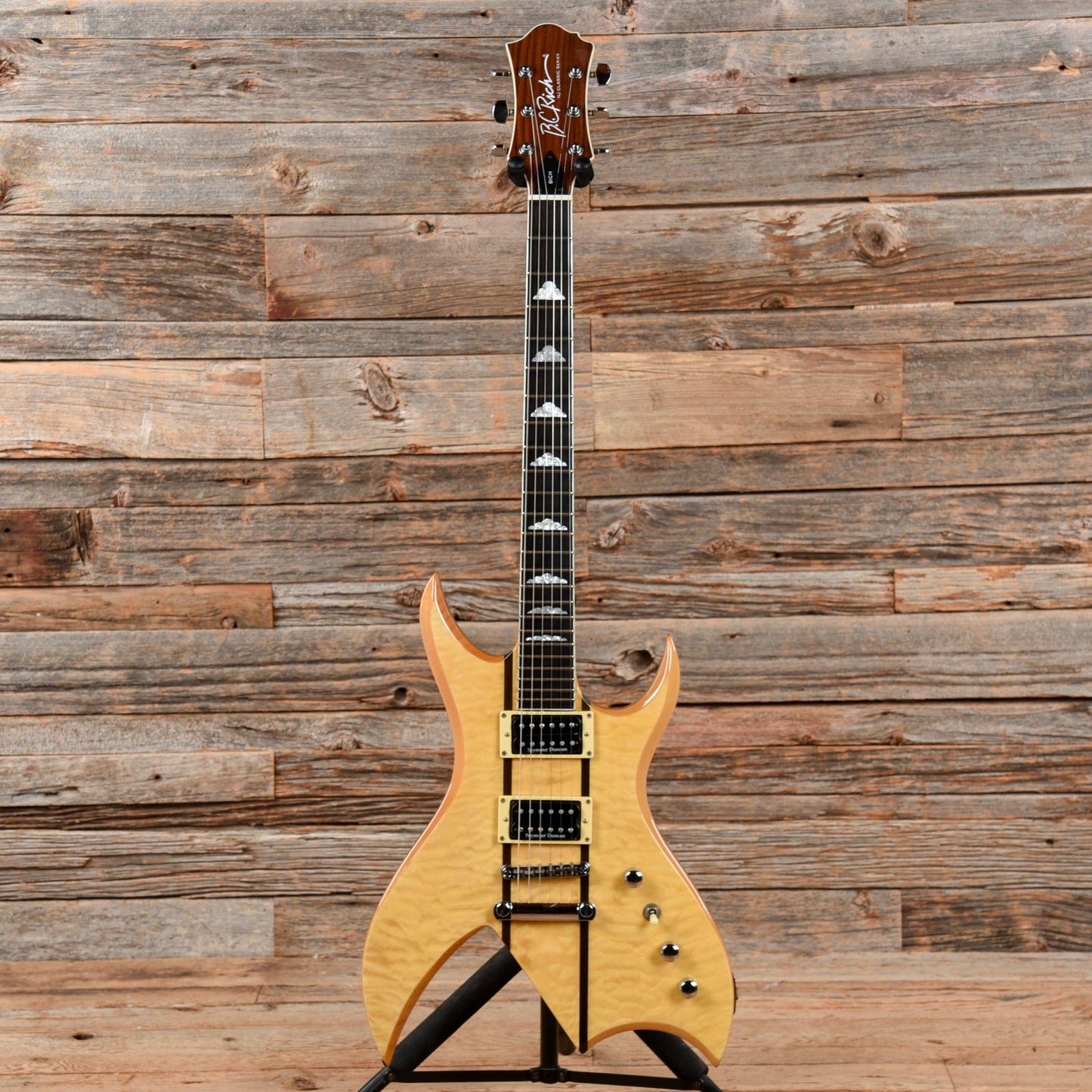 B.C. Rich NJ Classic Series Bich Natural Electric Guitars / Solid Body