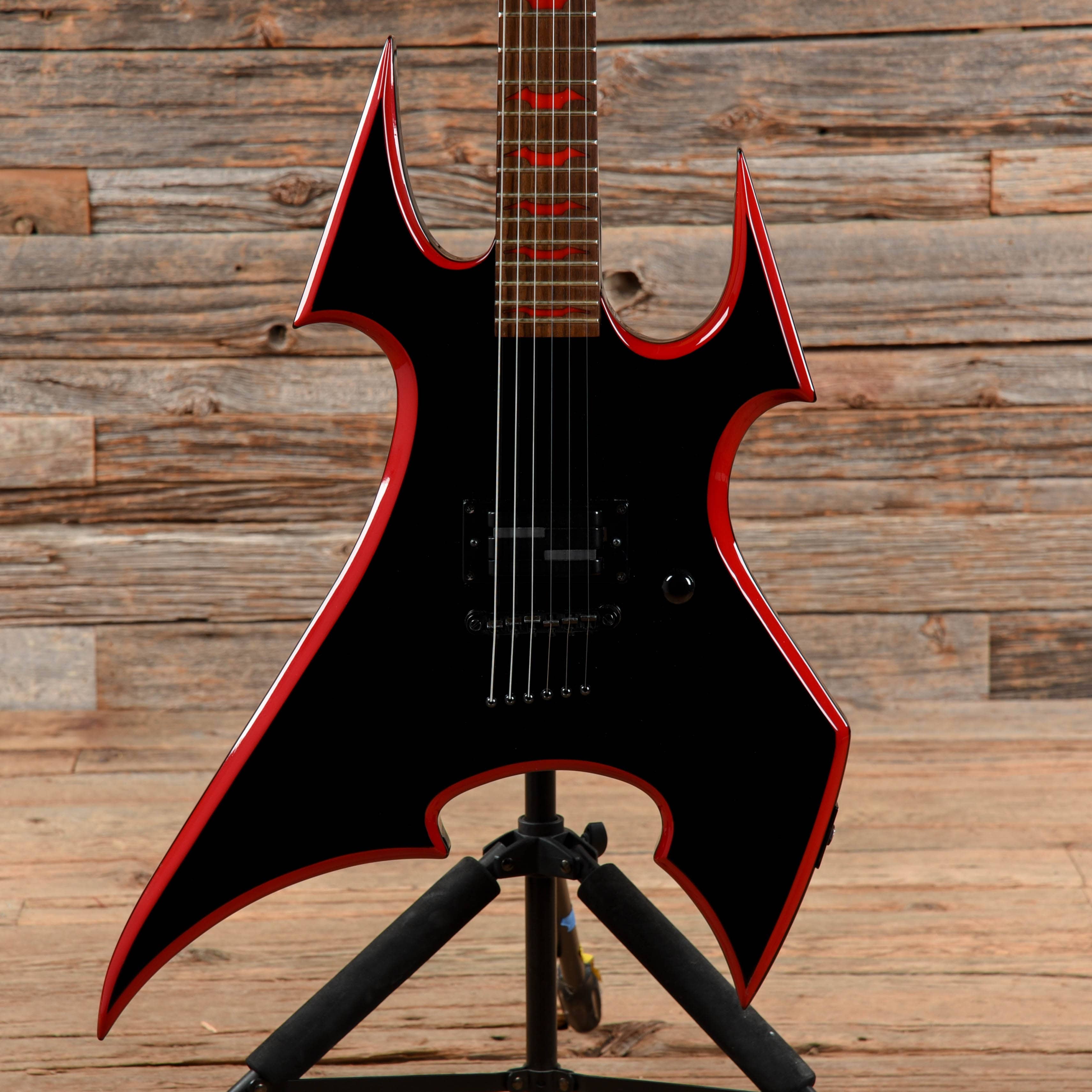 B.C. Rich Son Of Beast Black w/Red Bevels – Chicago Music Exchange