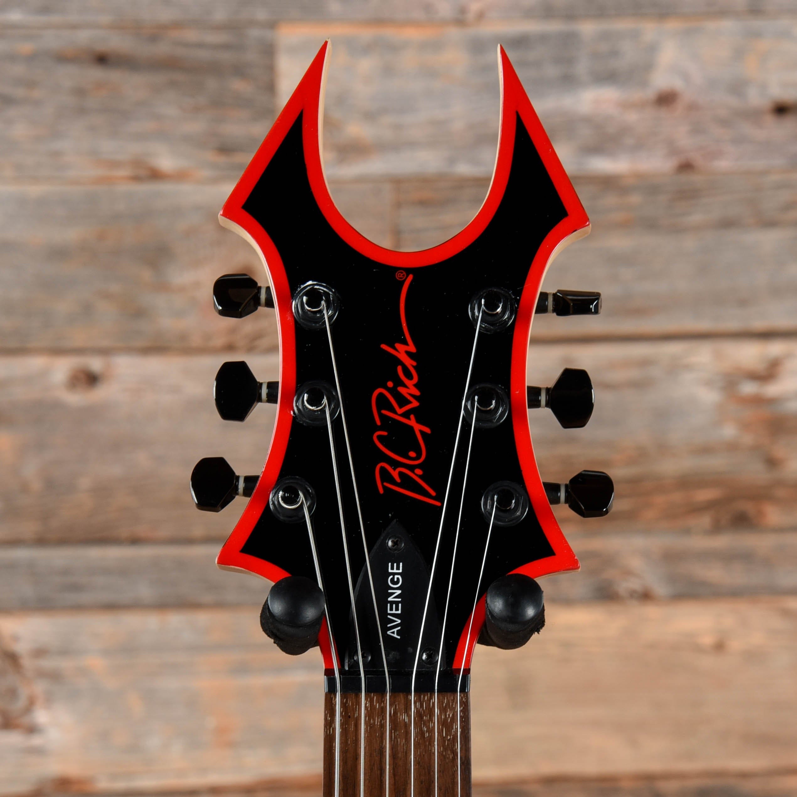 B.C. Rich Son Of Beast Black w/Red Bevels – Chicago Music Exchange