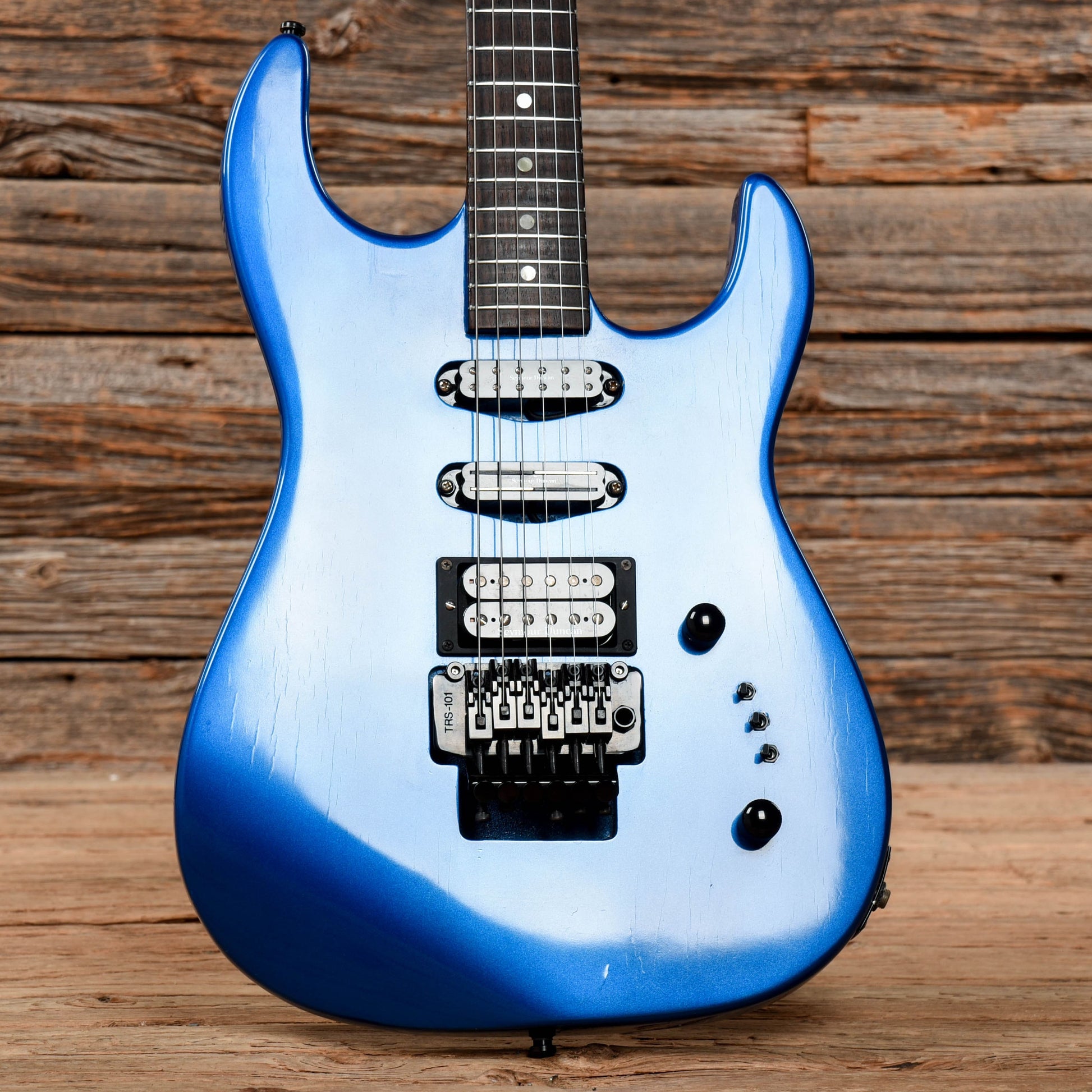 B.C. Rich ST-III Metallic Blue 1990 Electric Guitars / Solid Body