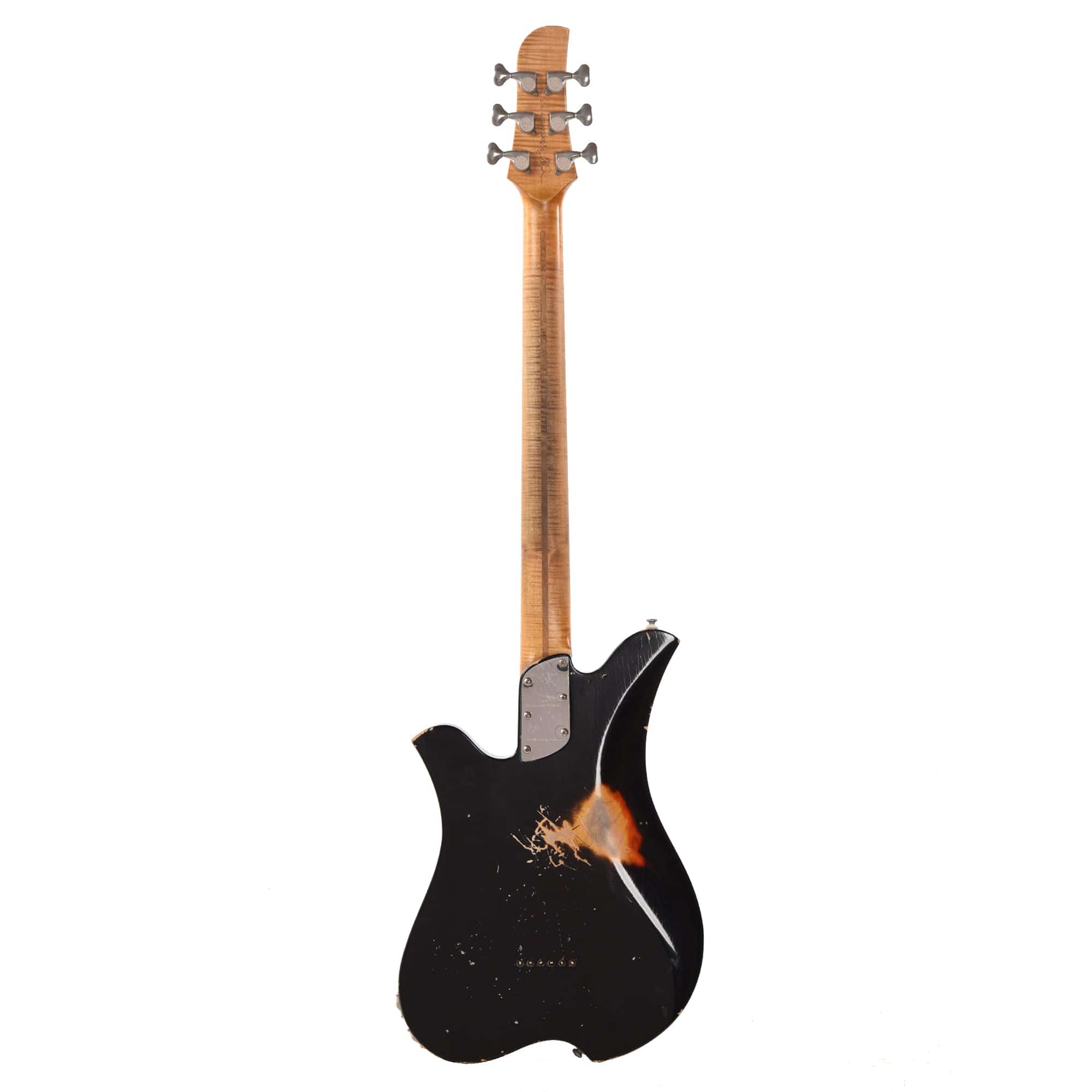 Bacci Leonardo Funk Machine Dual-Ouput Baritone Black Over Sunburst