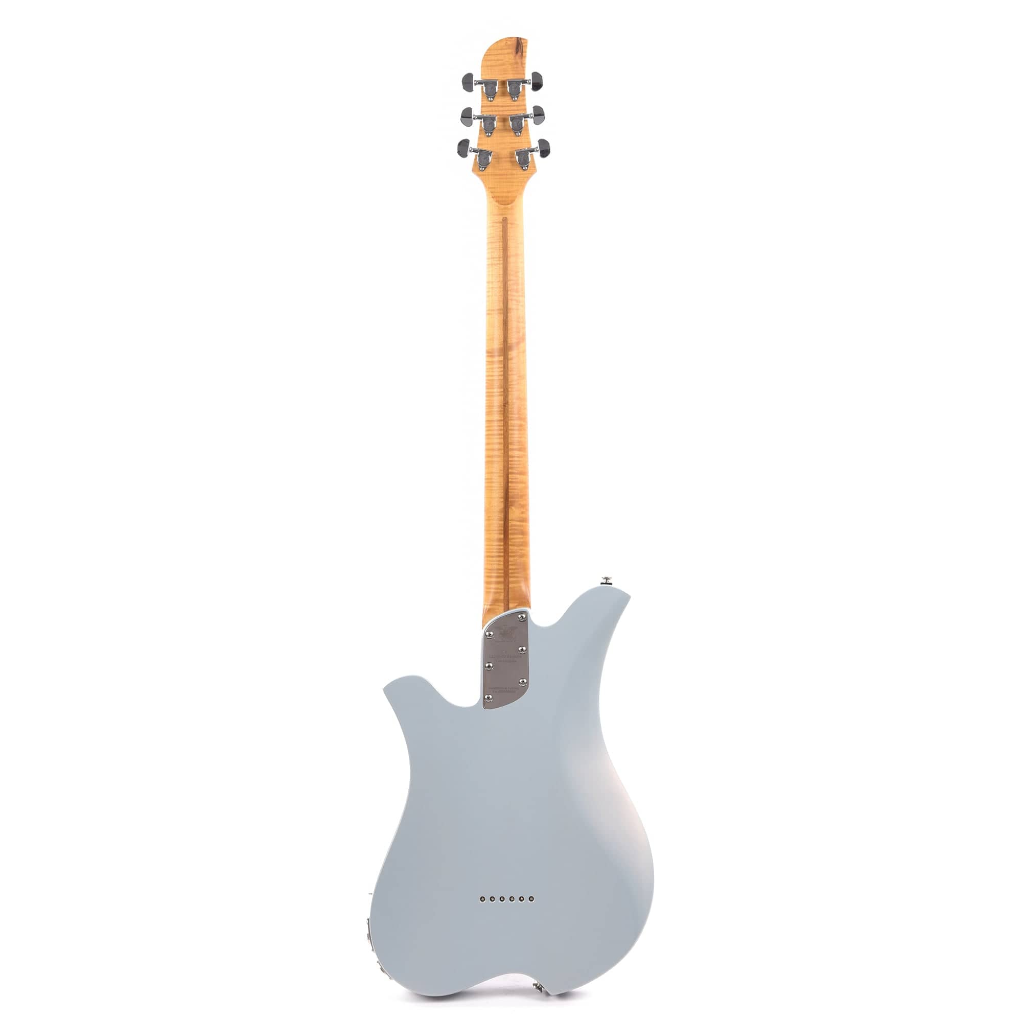 Bacci Dual-Output Baritone Pearl Celestial Blue w/Figured Maple Neck Electric Guitars / Baritone