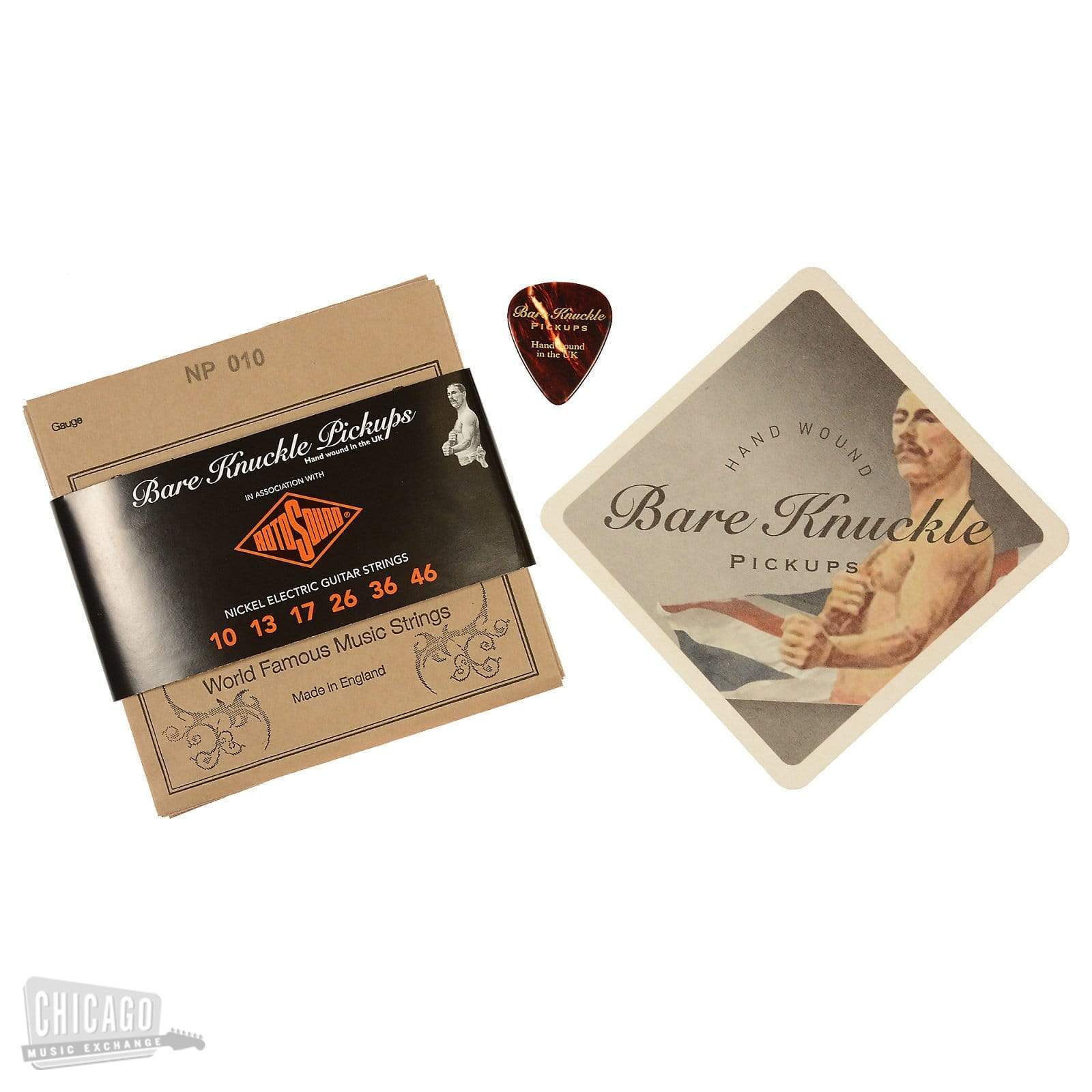 Bare Knuckle The Mule Humbucker Bridge Pickup 50mm 4-Conductor Short Leg  Unpotted Black