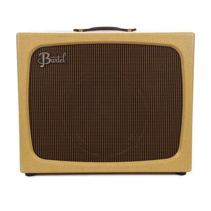 Bartel Starwood 1x12 Extension Cabinet Slanted Front Tweed w/Celestion Alnico Cream Amps / Guitar Cabinets