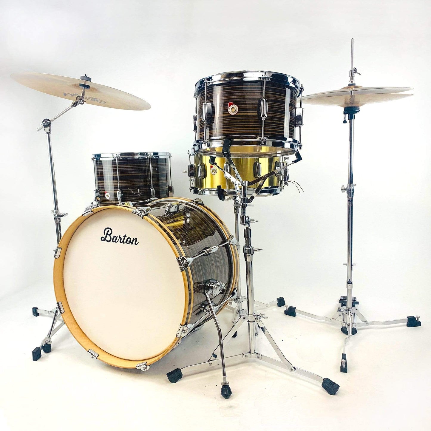 Barton Drum Co. 13/16/22x12 3pc. Essential Birch Drum Kit Tiki Drums and Percussion / Acoustic Drums / Full Acoustic Kits