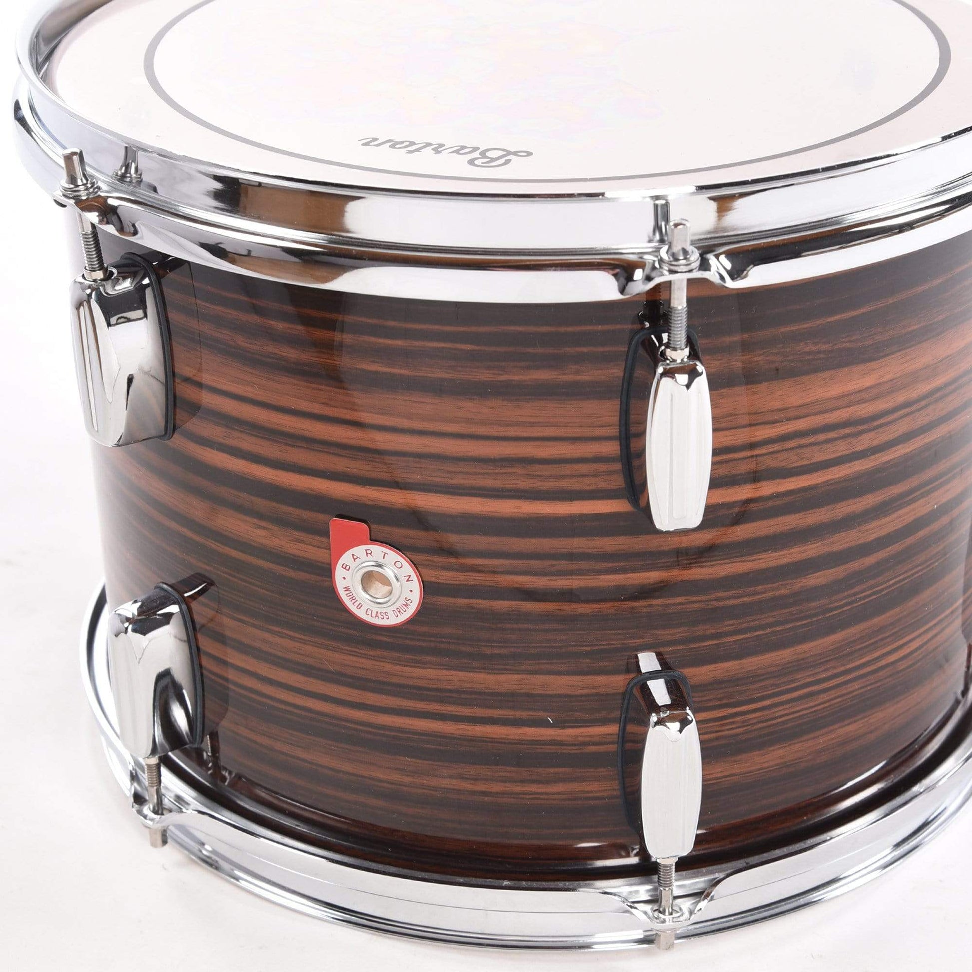 Barton Drum Co. 9x13 Beech Tom Tigerwood Drums and Percussion / Acoustic Drums / Tom