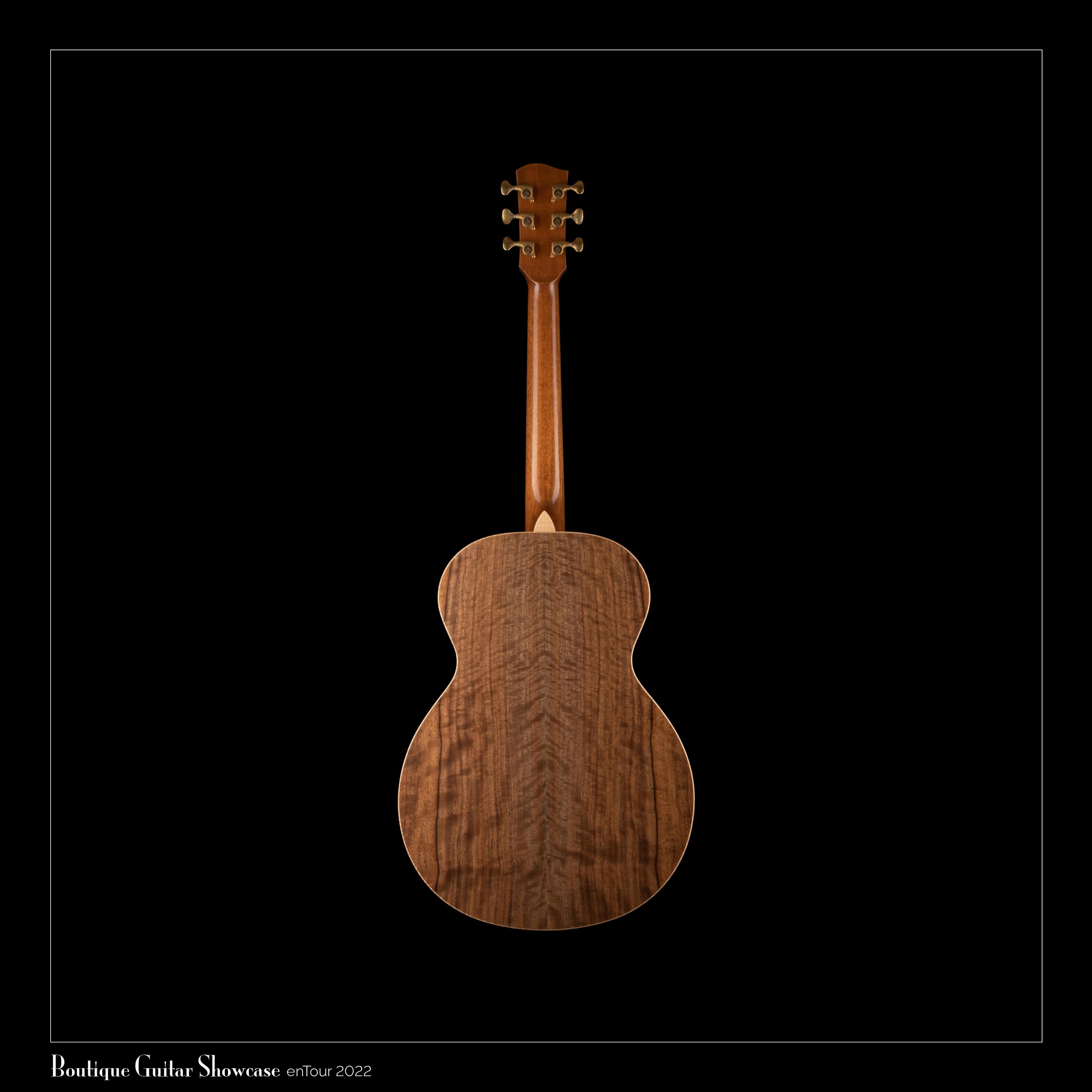 Batson Custom USA Torrefied Red Spuce/Curly Claro Walnut Natural