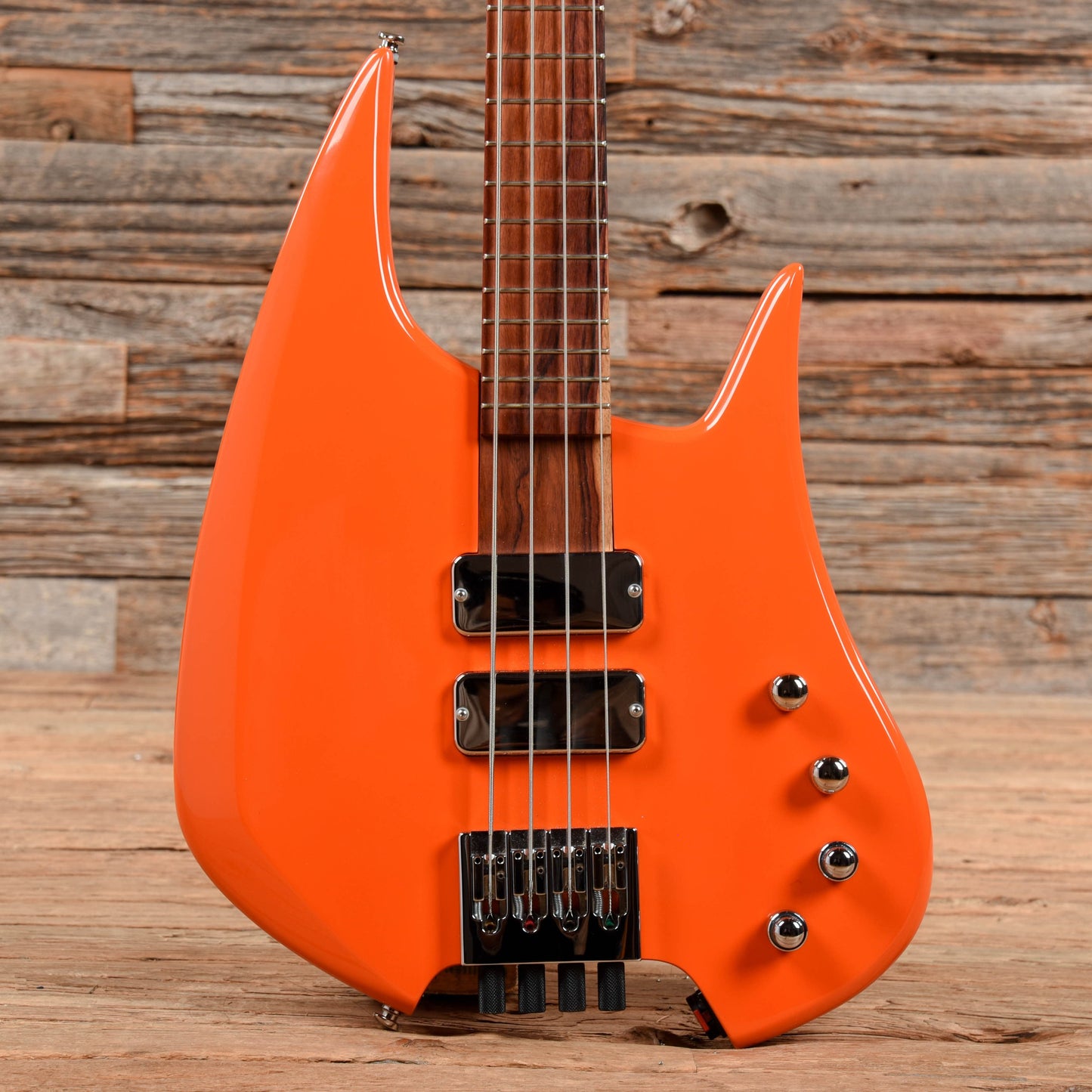 Bee Headless Bass Orange 2017 Bass Guitars / 4-String