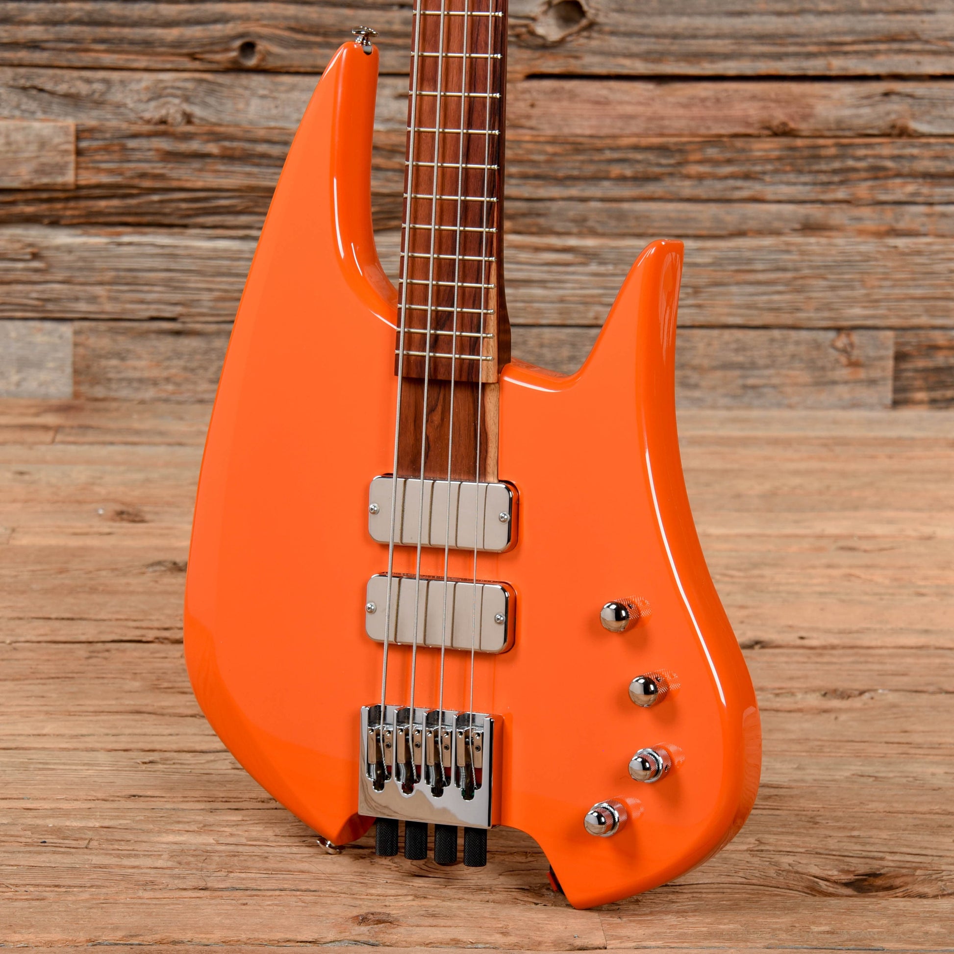 Bee Headless Bass Orange 2017 Bass Guitars / 4-String