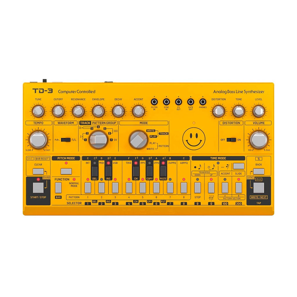 Behringer TD-3-AM Analog Bass Line Synthesizer Yellow – Chicago