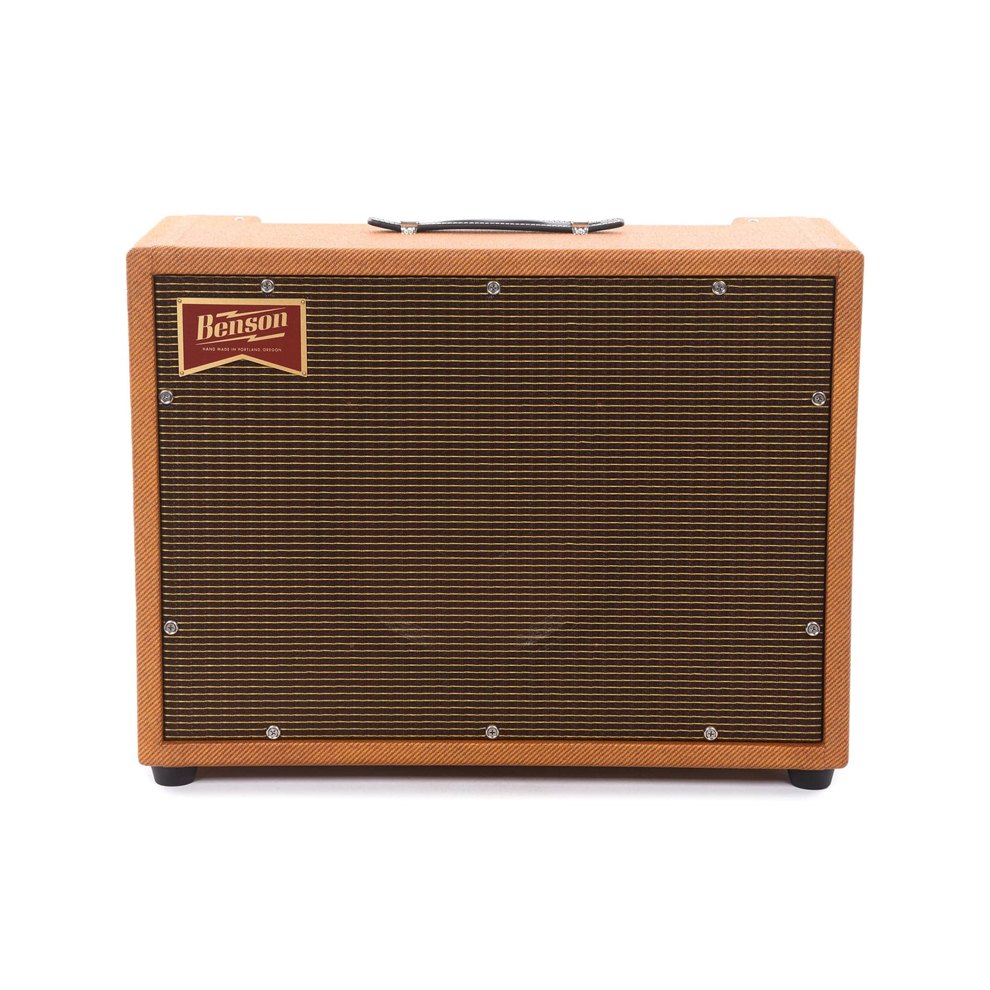 Benson Monarch Reverb 1x12 Combo Tweed w/Oxbood Grill Amps / Guitar Combos