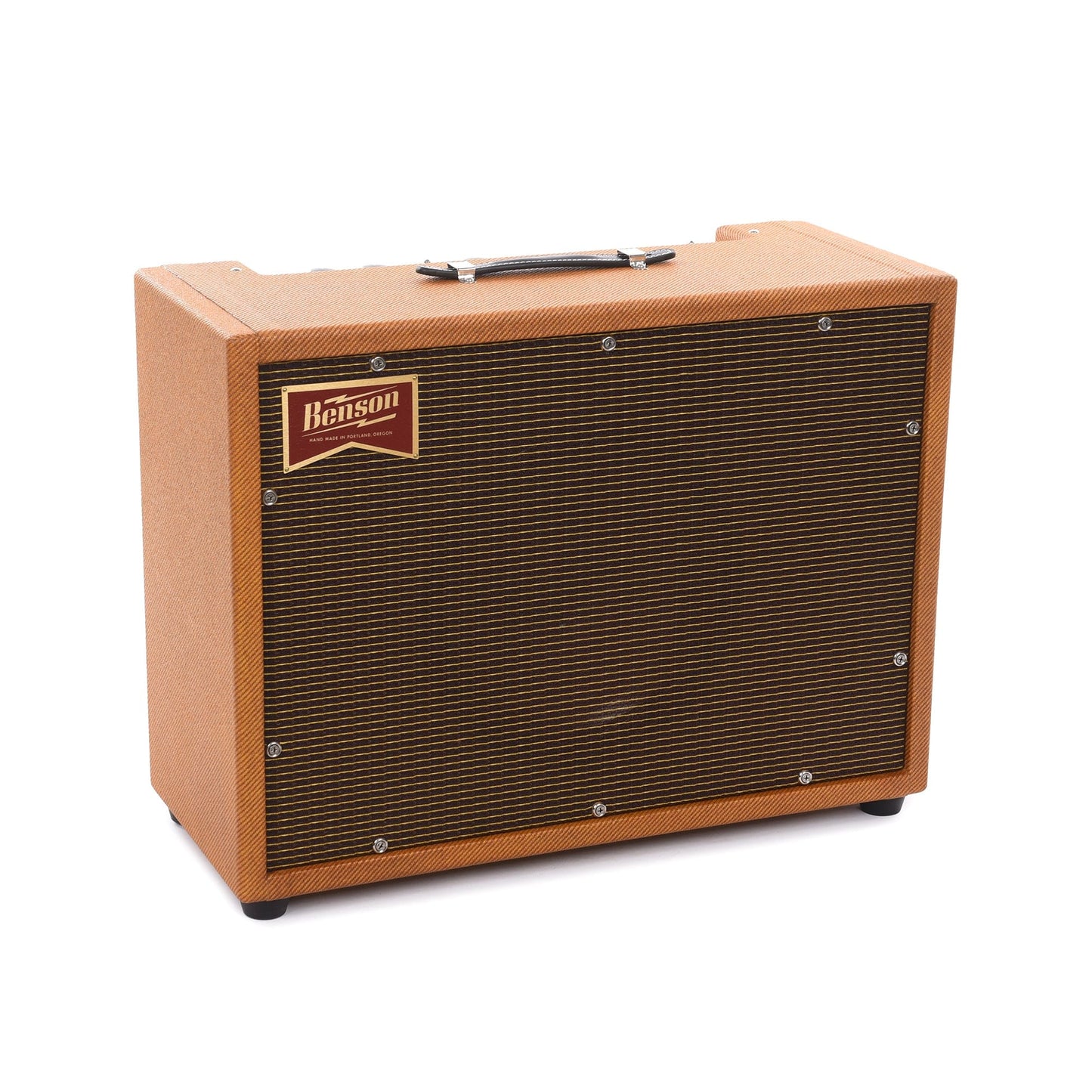 Benson Monarch Reverb 1x12 Combo Tweed w/Oxbood Grill Amps / Guitar Combos