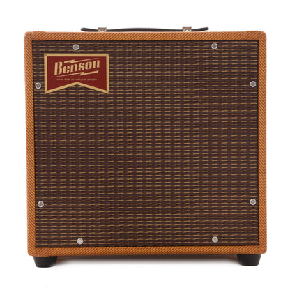 Benson Vinny Reverb 1x12 Combo Amp Tweed w/ Oxblood Grill Amps / Guitar Combos