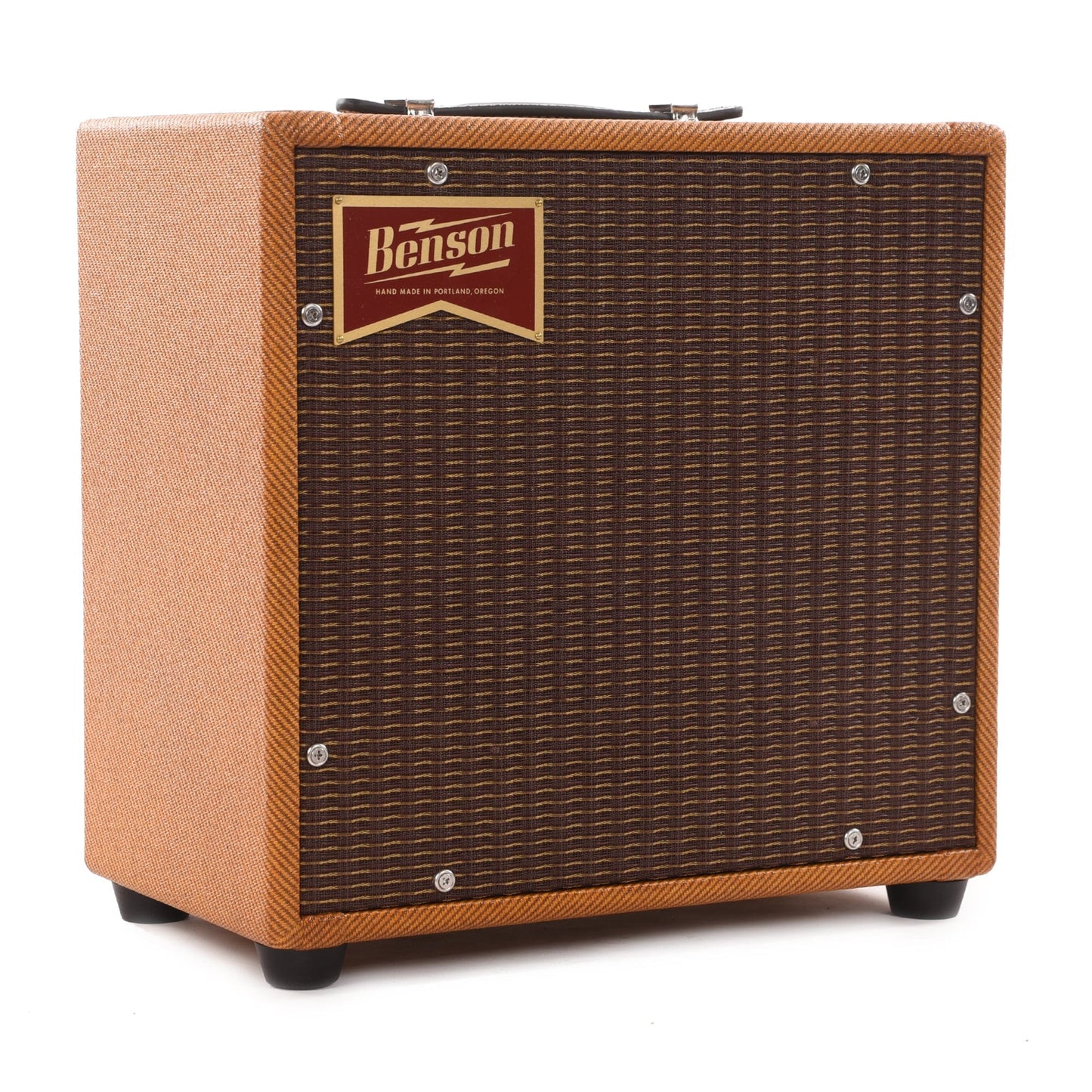 Benson Vinny Reverb 1x12 Combo Amp Tweed w/ Oxblood Grill Amps / Guitar Combos