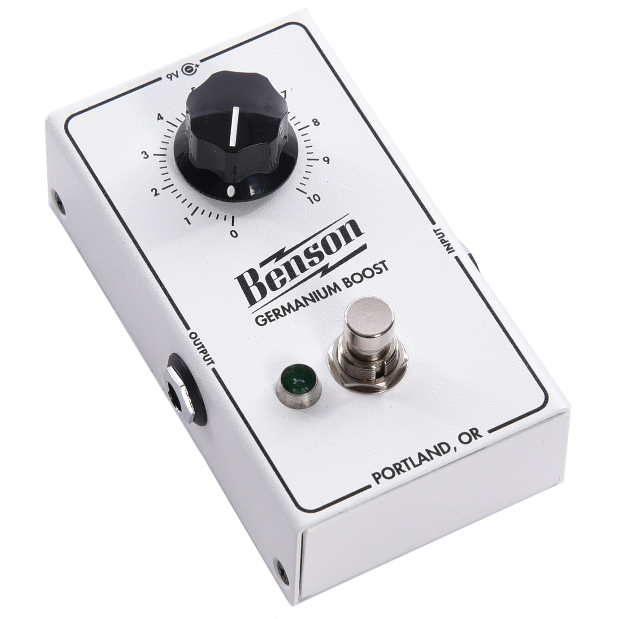 Benson Special Run Snow White Germanium Boost Pedal – Chicago