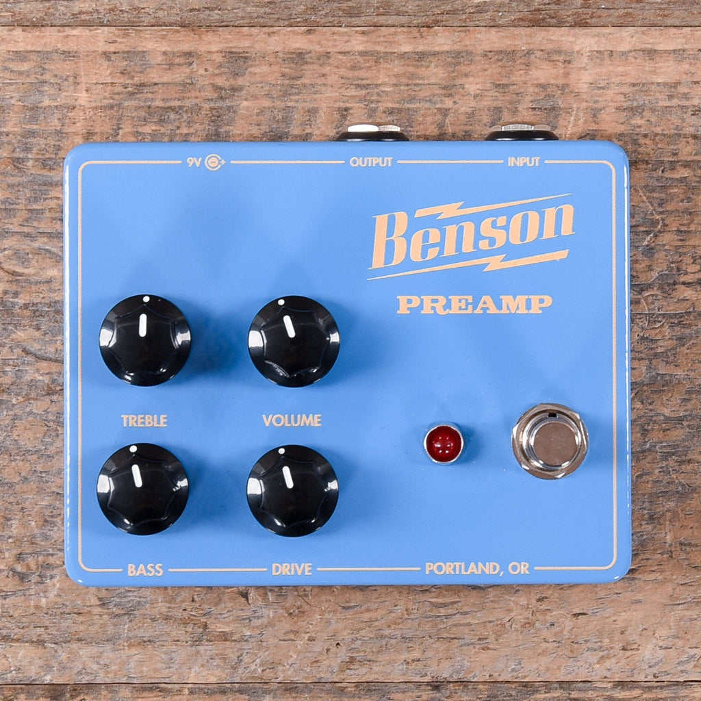 Benson Amps Preamp Pedal – Chicago Music Exchange